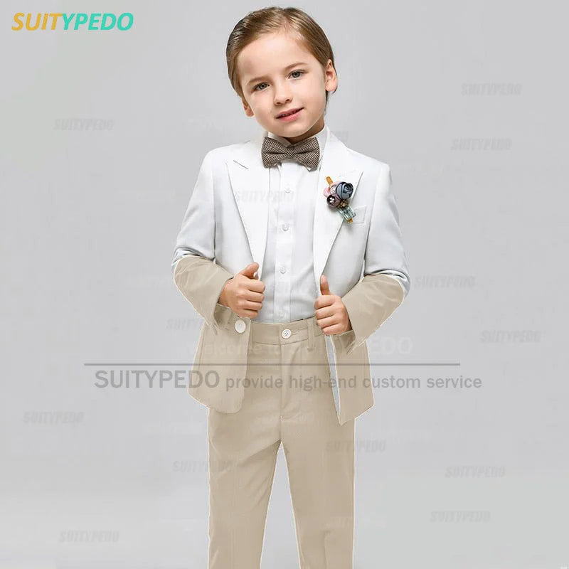 Ensemble deux pièces garçon﻿– veste pantalon, blazer activité, fête, mode chic