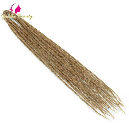 Extensions Dreadlocks Synthétiques 24” Double Extrémité, 10 Brins .