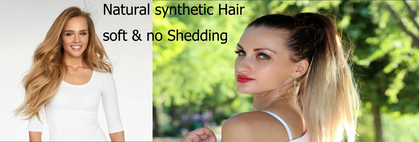 Perruque Lace Frontal Bouclée 26" – Ombré Blond/Marron, Pré‑plumée, Densité 180% .