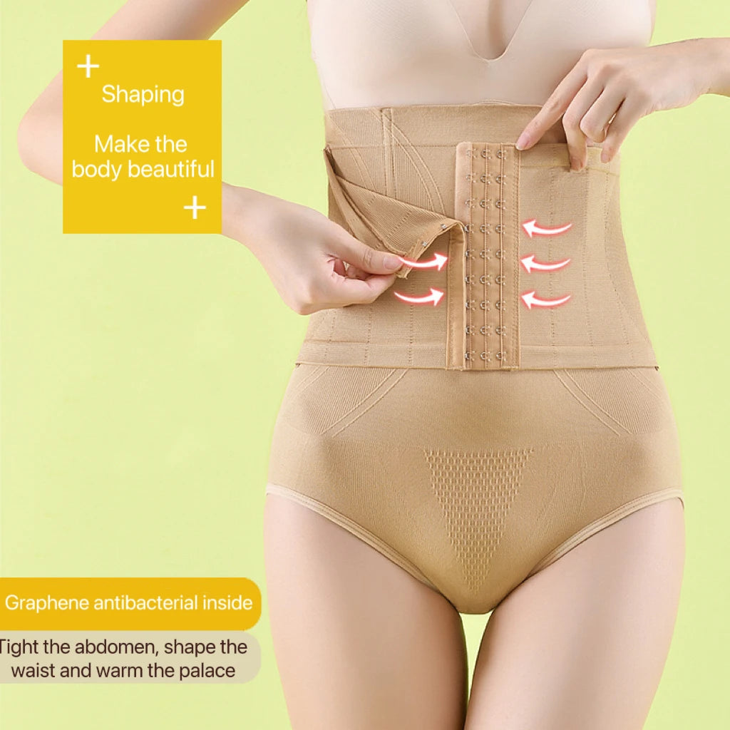 Sous-vêtements amincissants femmes – Slips shaper taille haute  2 piècesavec boucle réglable