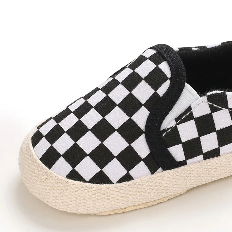 Chaussures bébé en toile – premiers pas, garçon/fille, décontractées