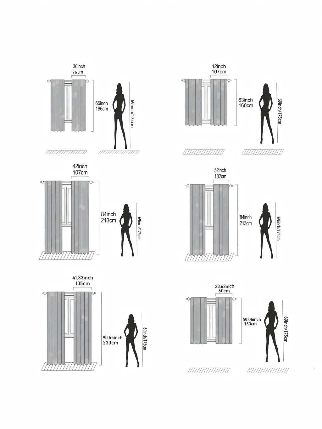 Rideaux décor maison – Imprimé motifs de fond, style festif Noël, anniversaire , saint valentin  chambre et salon