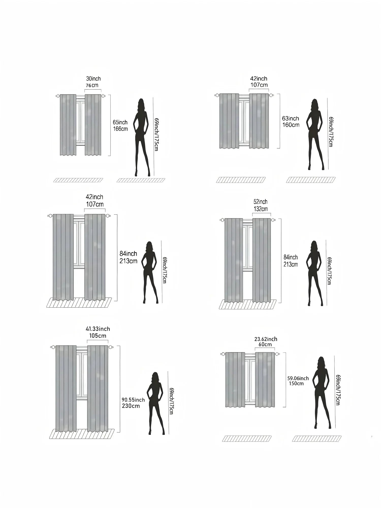 Rideaux décor maison – Imprimé motifs de fond, style festif Noël, anniversaire , saint valentin  chambre et salon