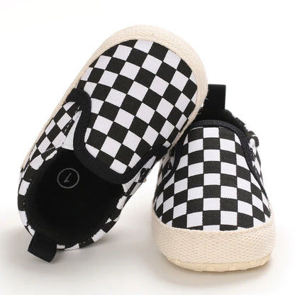 Chaussures bébé en toile – premiers pas, garçon/fille, décontractées