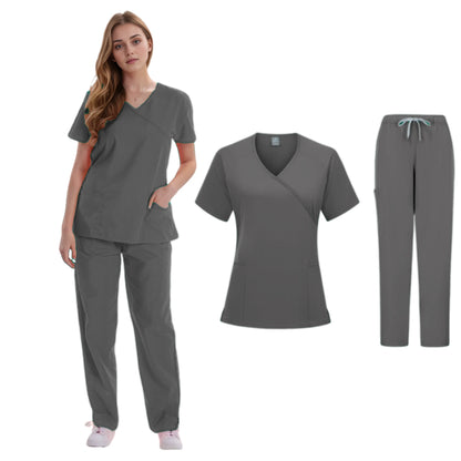 Uniformes cliniques femme – Tenues dentaires confortables et professionnelles.