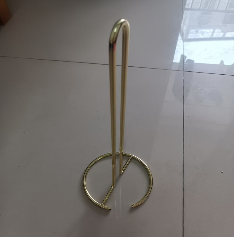 1pc,Distributeur de Mouchoirs Doré Brillant de Qualité Premium .