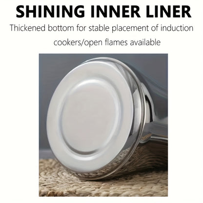 Set Cafetière Inox avec Filtre – 1L/1,5L/2L, Résistante à la Chaleur .